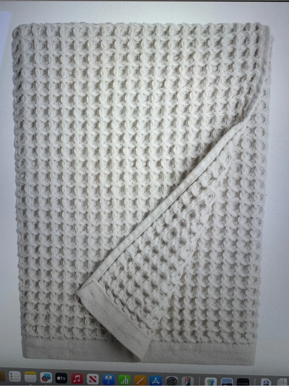 Work Market Waffle Weave Bath Towels